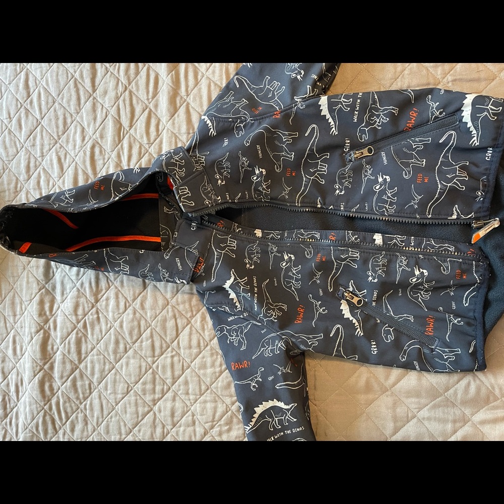 H&M Toddler boys soft shell jacket (fleece lined)